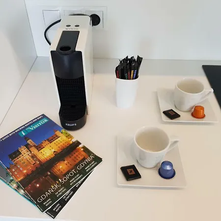 Lägenhet Jpapartments Nadmorski Dwor Gdańsk